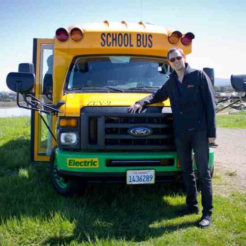 Electric School Buses Help Reduce Fossil Fuel Emissions